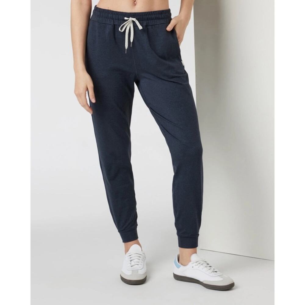 Vuori Charcoal Heather Blue Performance Jogger Womens Size XS Like new